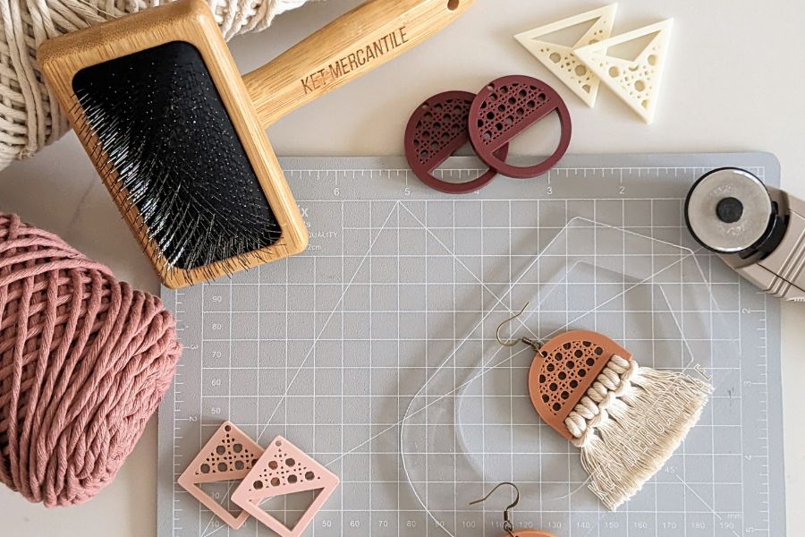 10 Best Etsy Finds To Take Your Macrame Projects To The Next Level - Macrame Earring Findings Fringe Tool - Macrame for Beginners 3