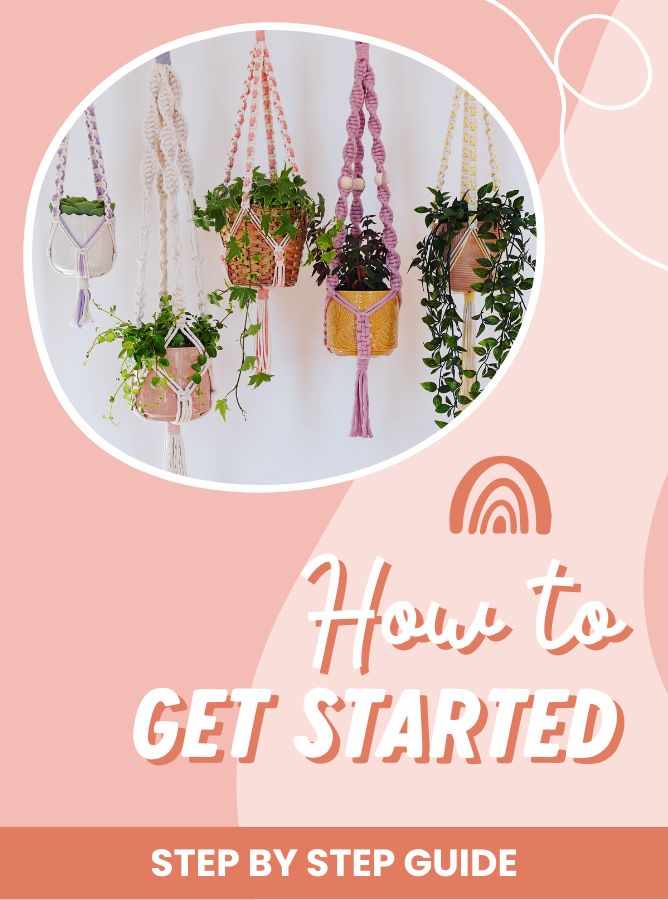 How to start with Macrame - Macram for Beginners - Free Guide