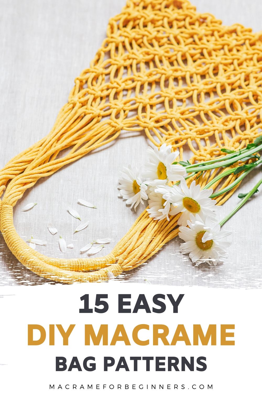 15 Easy DIY Macrame Bags, Purses and Clutches for Beginners 