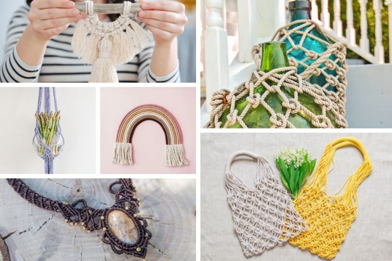 Macrame for Beginners - Learn all the basic knots in just 5 minutes ...