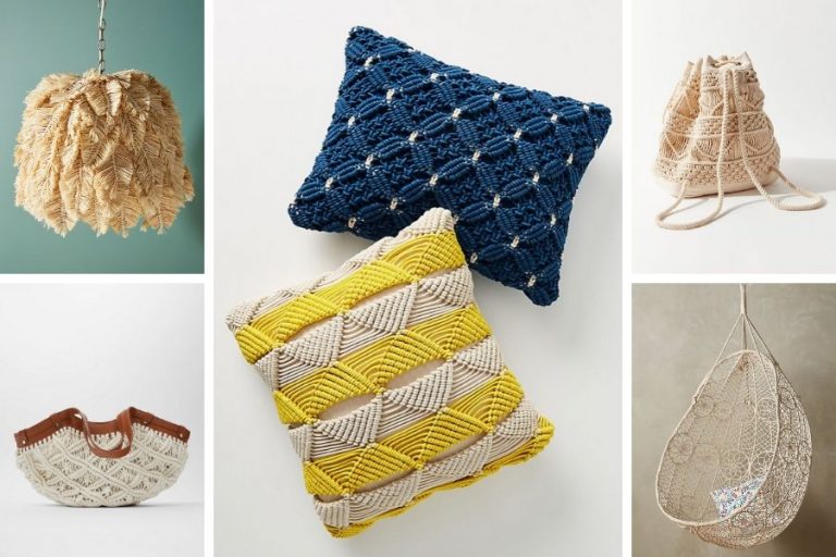 Macrame Musthaves – The Best Boho Macrame Products for Summer 2020