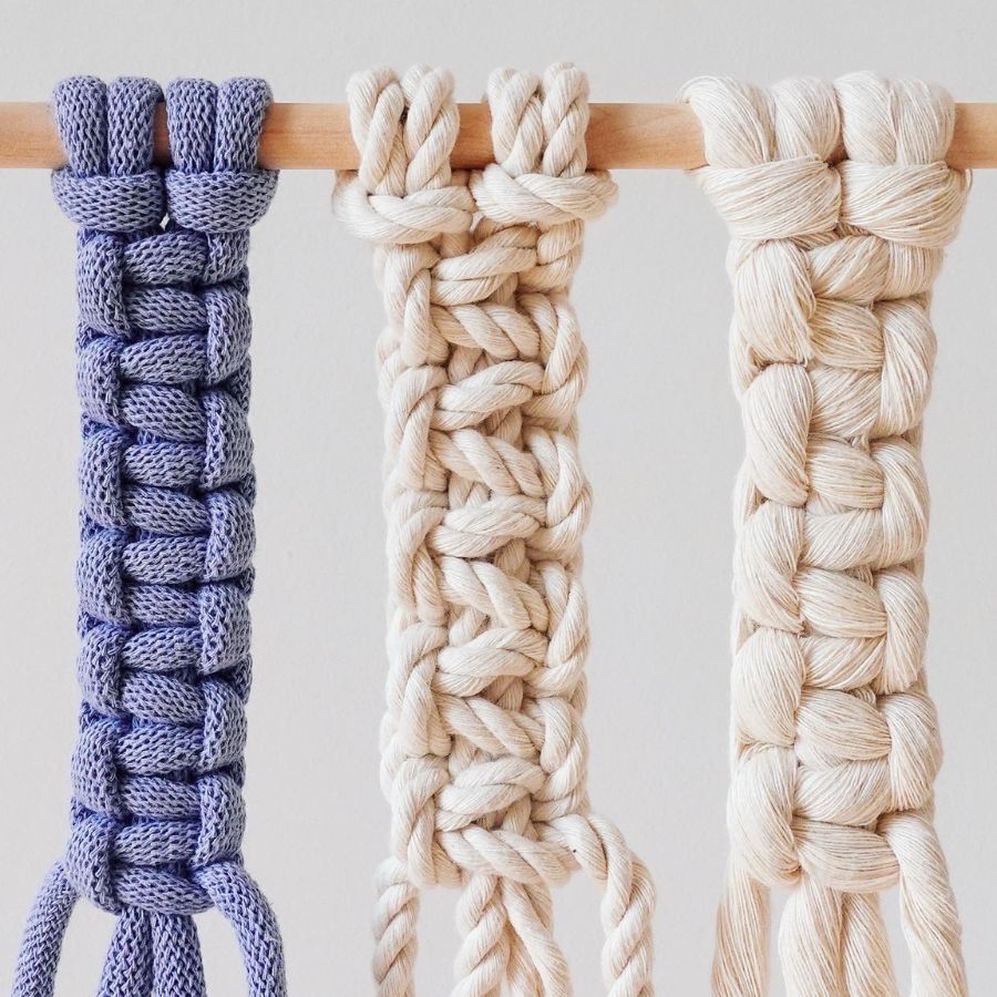 How to Choose the Right Macrame Cords for Your Project - Braided, Single  Twist, or 3-Ply?