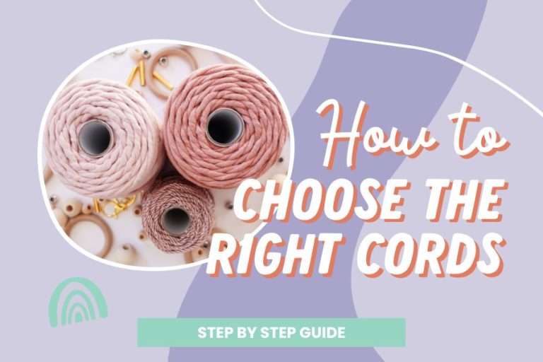 How to Choose the Right Macrame Cords for Your Project – Braided, Single Twist, or 3-Ply?