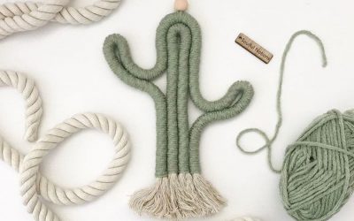 How to Make a Macrame Cactus - Easy Video Tutorial by Soulful Notions