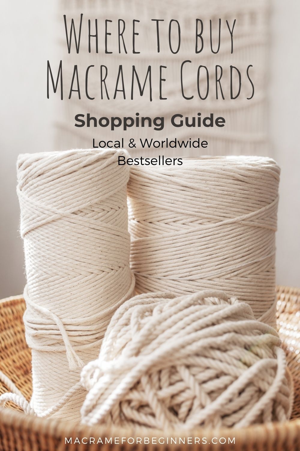 Where to buy Macrame Cords - Shopping Guide with Local and Worldwide Bestsellers