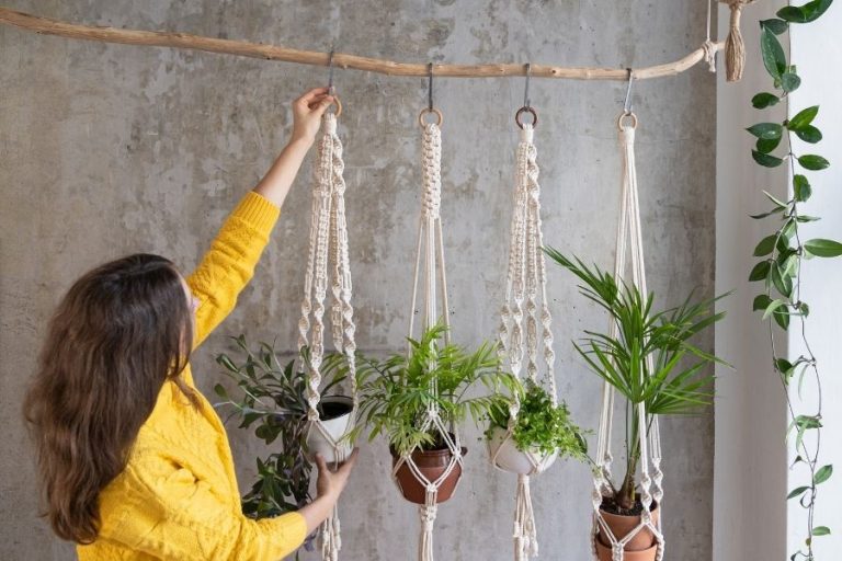 How to Make a Macrame Plant Hanger – Knots + Supplies + DIY Patterns