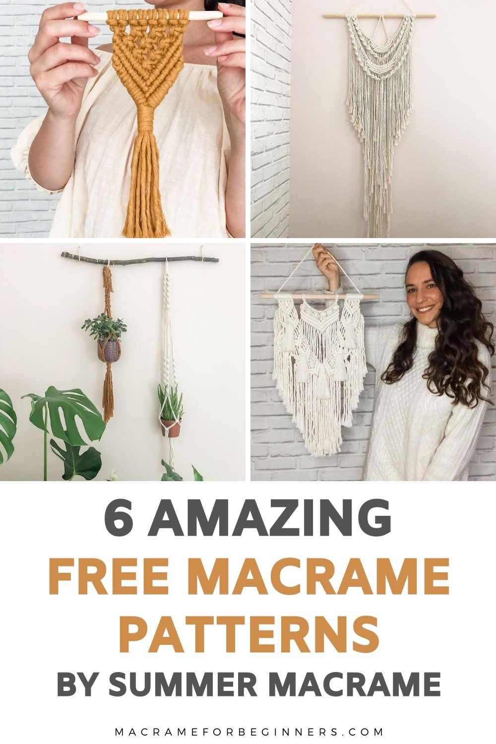 Interview + Make Your Own Home Decor with Teacher Saskia from Summer Macrame - Macrame for Beginners 