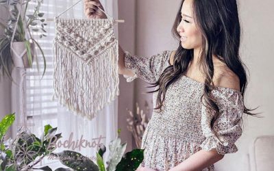 Learn Macrame with Talented Teacher Nicole from Bochiknot + 10 Free DIY Patterns