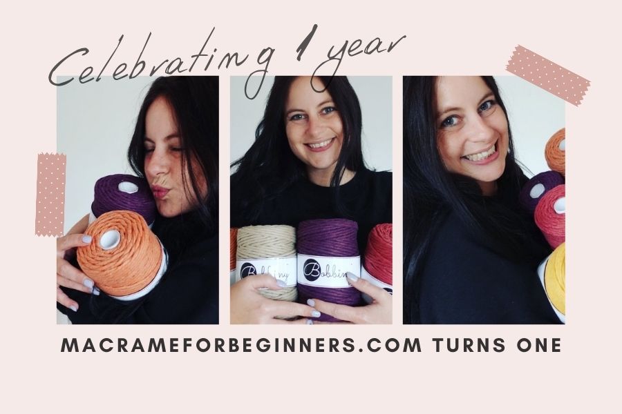 Hooray! Macrame for Beginners Turns ONE – Celebrating Our 1 Year Anniversary
