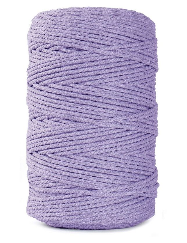 Nook Theory Macrame Cord Review - Macrame for Beginners - Lilac