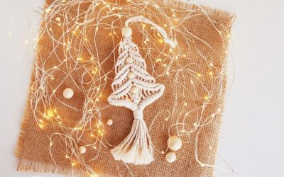 12 Beautiful DIY Macrame Christmas Tree Patterns for Beginners