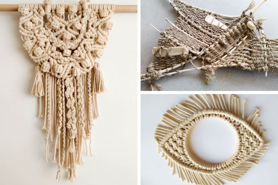14 Beautiful and Unique Macrame Tutorials by Ourania from myTotalHandmade