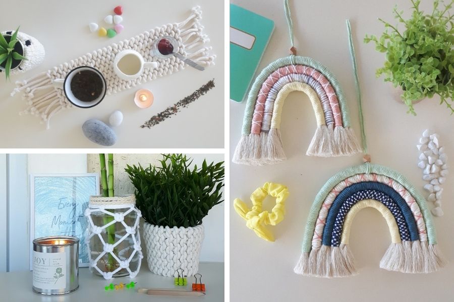 10 Stylish Macrame Projects by Christine of Share The Knot