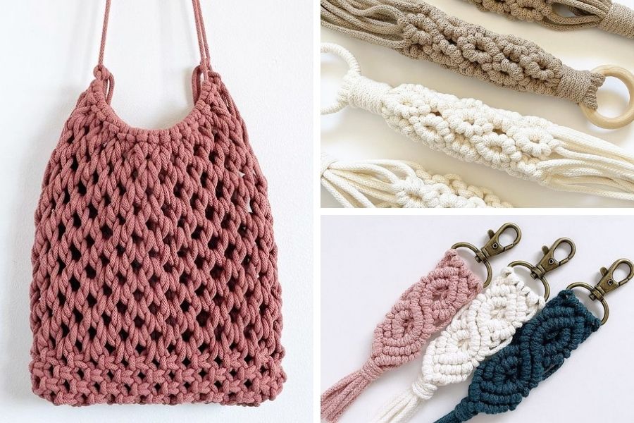 Braided Macrame Cord Projects
