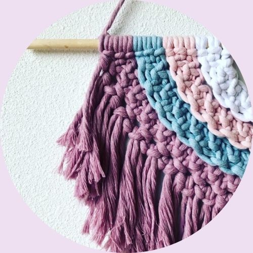 Join the Macrame for Beginners Community on Facebook and Instagram