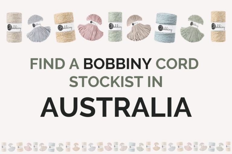 Best Bobbiny Australia Stockists – Find your Local Australian Bobbiny Macrame Cord Supplier