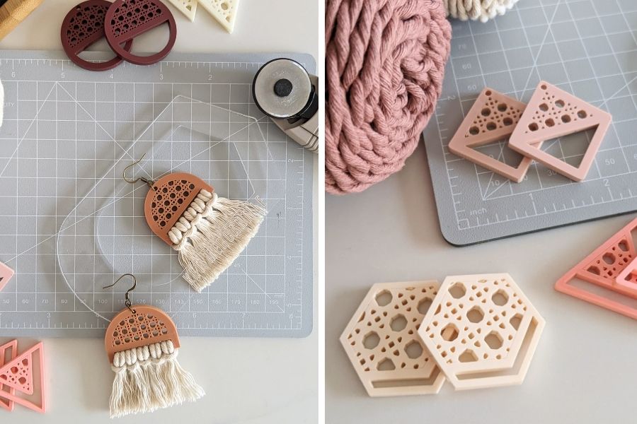 April Monthly Macrame Challenge - Make Your Own Macrame Earrings and Win a $95 DIY Earring Kit from Ket Mercantile