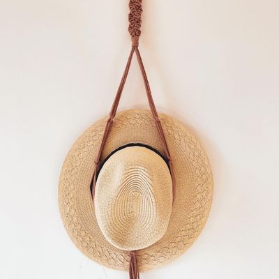 How to Make a Macrame Hat Hanger Guide