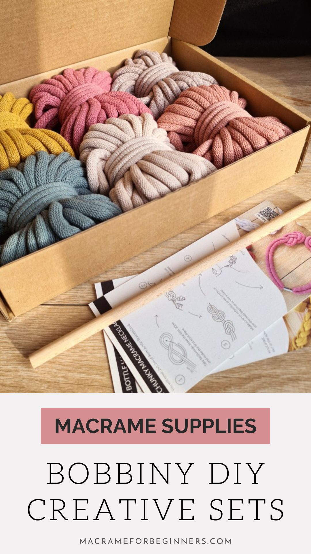 Product Review Bobbiny Jumbo Creative Sets DIY Macrame Kits 
