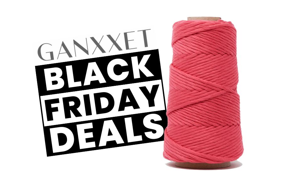 Up to 50% OFF on GANXXET Macrame Cords - Black Friday Deals