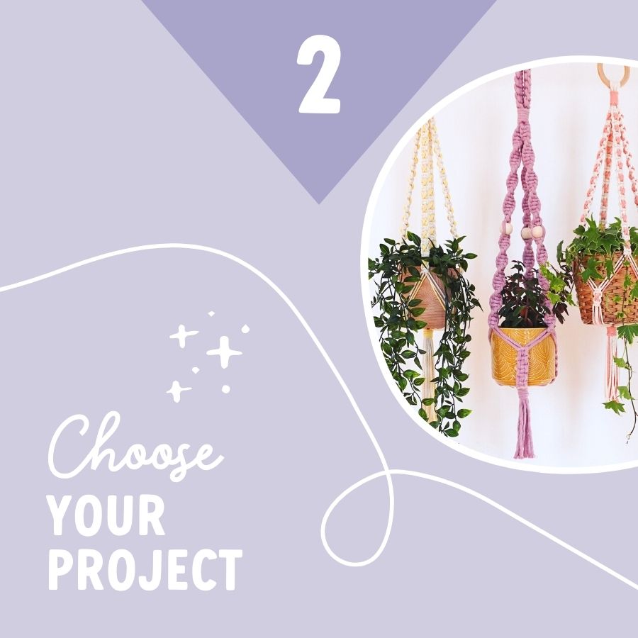 Choose your Macrame Project - Macrame for Beginners - Guide Covers