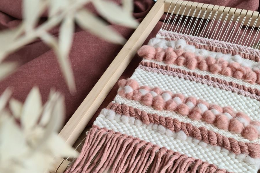 Cotton Candy Cords Bobbiny - Perfect for DIY Weaving and Macrame Projects