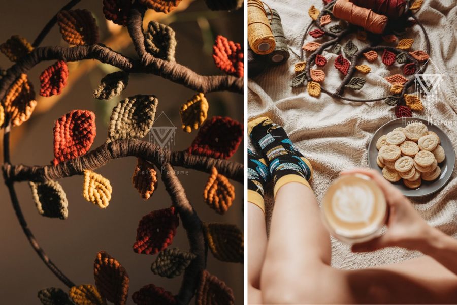 14 DIY Macrame Autumn Tutorials for a Cozy Home - Macrame for Beginners
