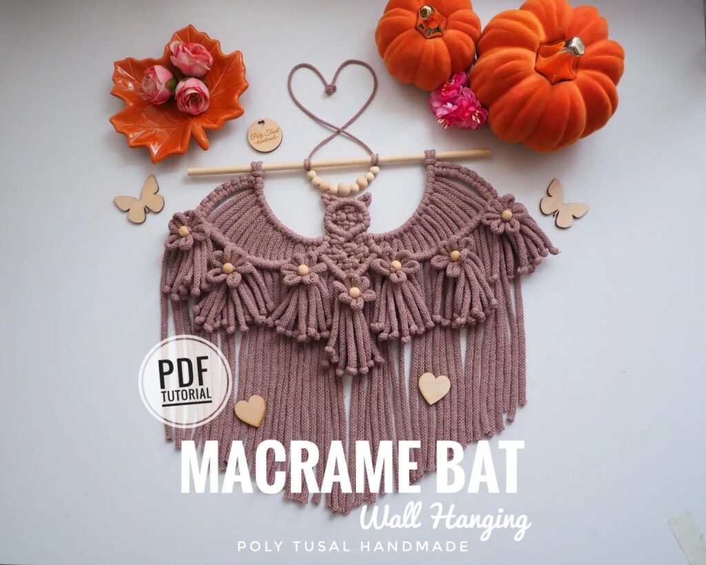 21 Unique Macrame PDF Patterns by Poly Tusal