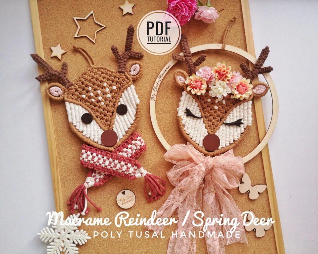 21 Unique Macrame PDF Patterns by Poly Tusal