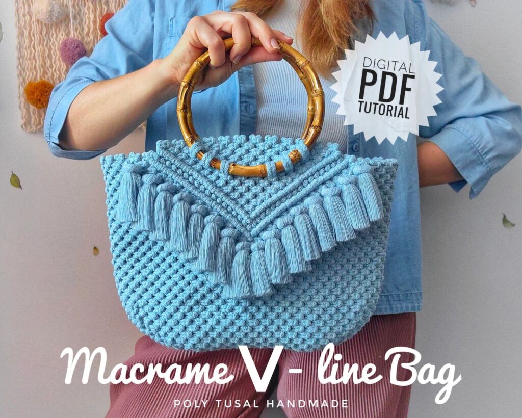 21 Unique Macrame PDF Patterns by Poly Tusal
