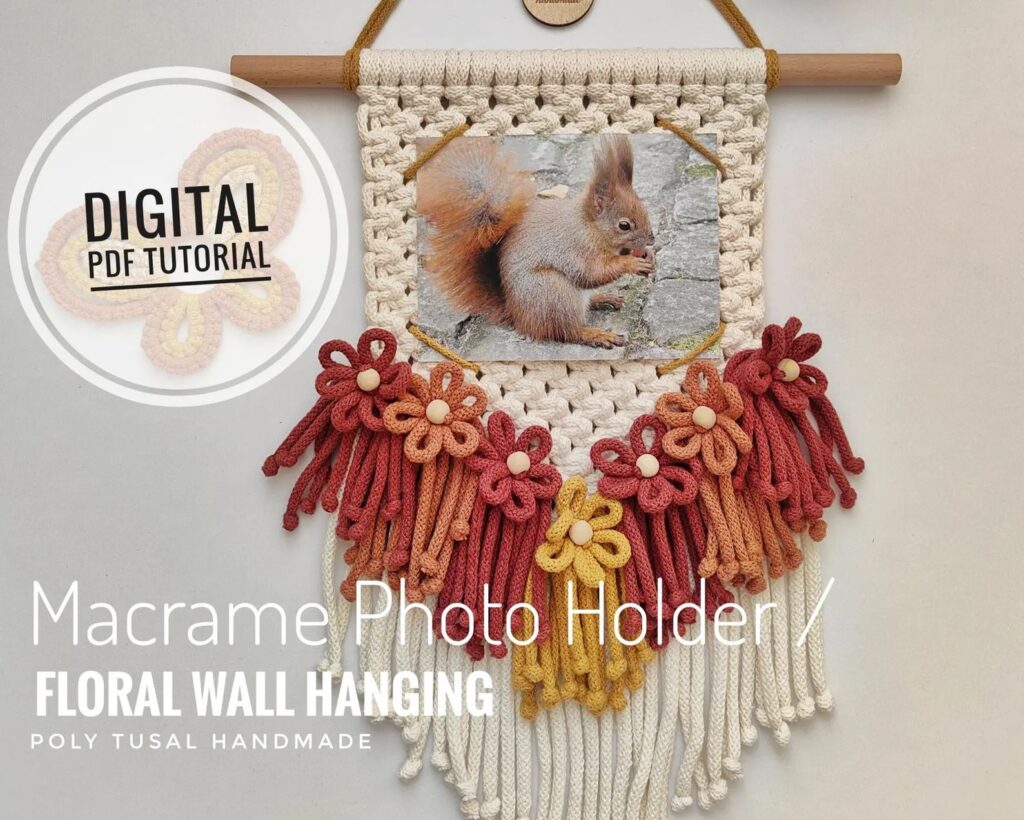 21 Unique Macrame PDF Patterns by Poly Tusal