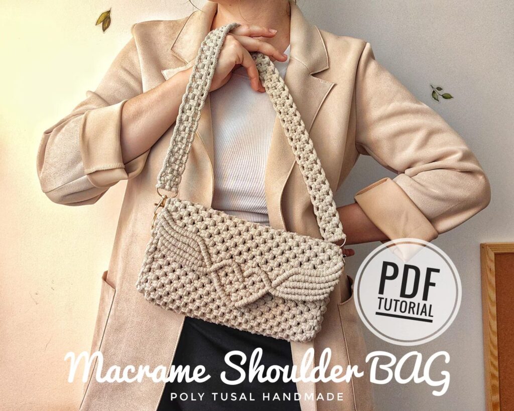 21 Unique Macrame PDF Patterns by Poly Tusal