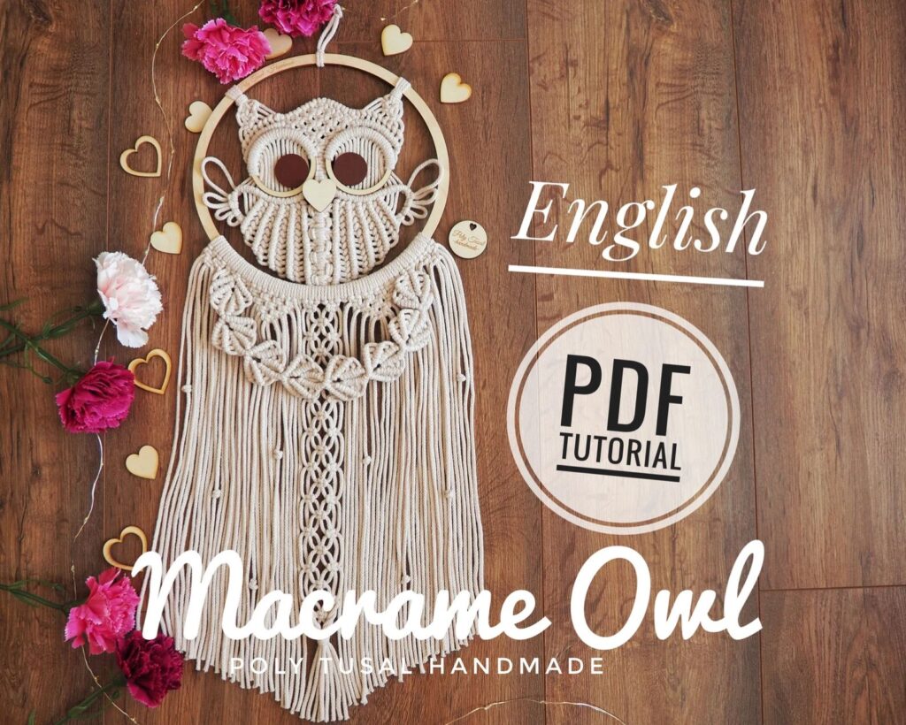 21 Unique Macrame PDF Patterns by Poly Tusal