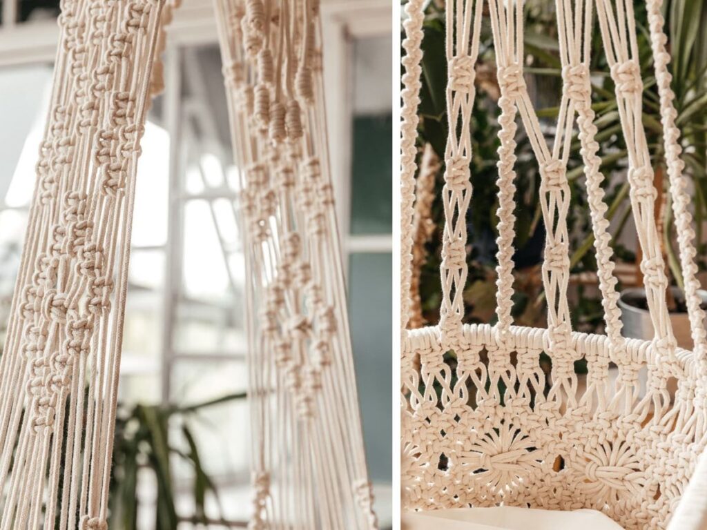 Free DIY Macrame Baby Cradle Tutorial